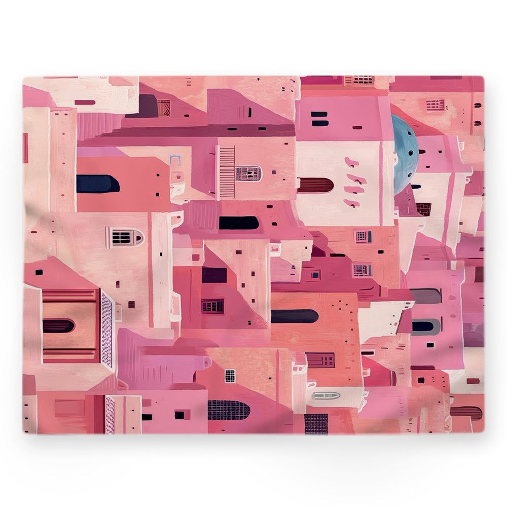 Nappe architecture – Rose – 140×220 cm
