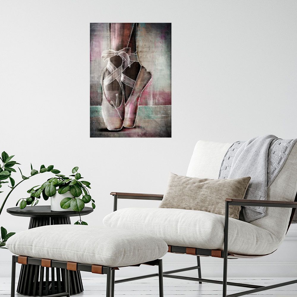 Affiche Élégantes pointes de ballet