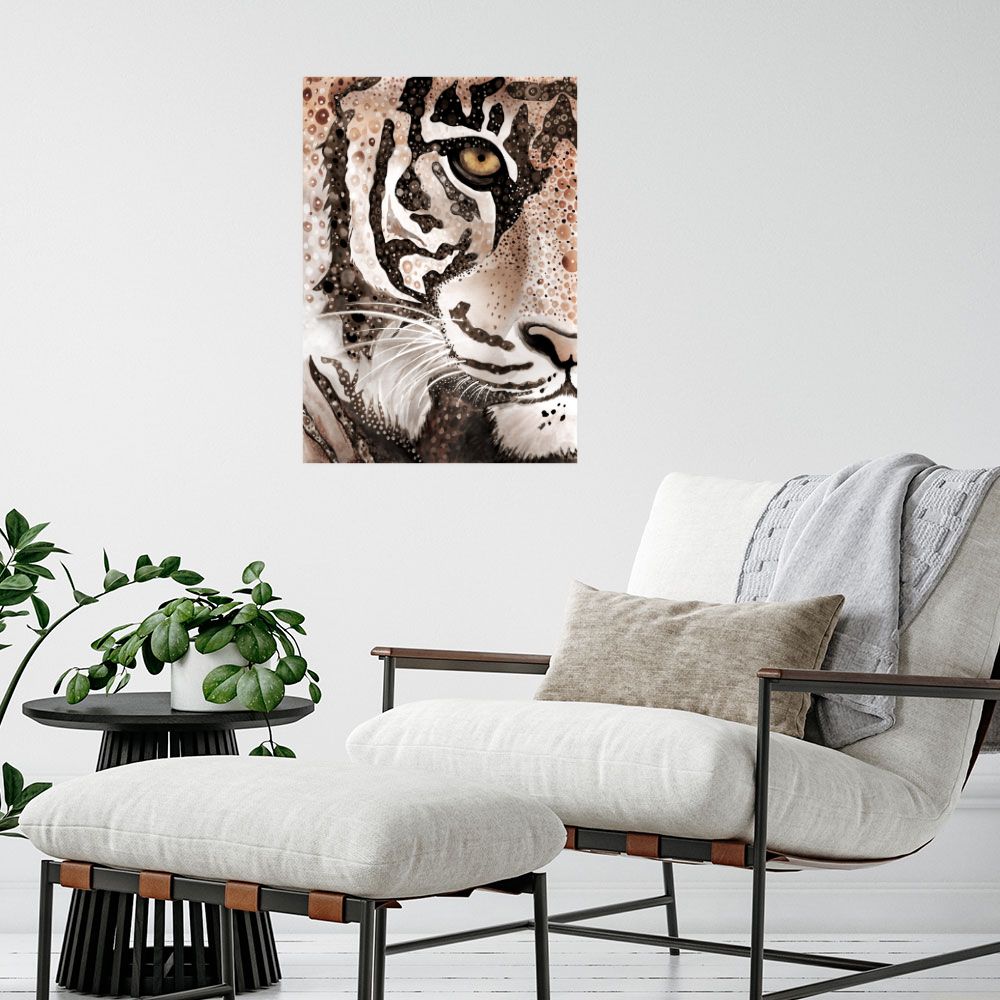 Affiche Regard félin captivant