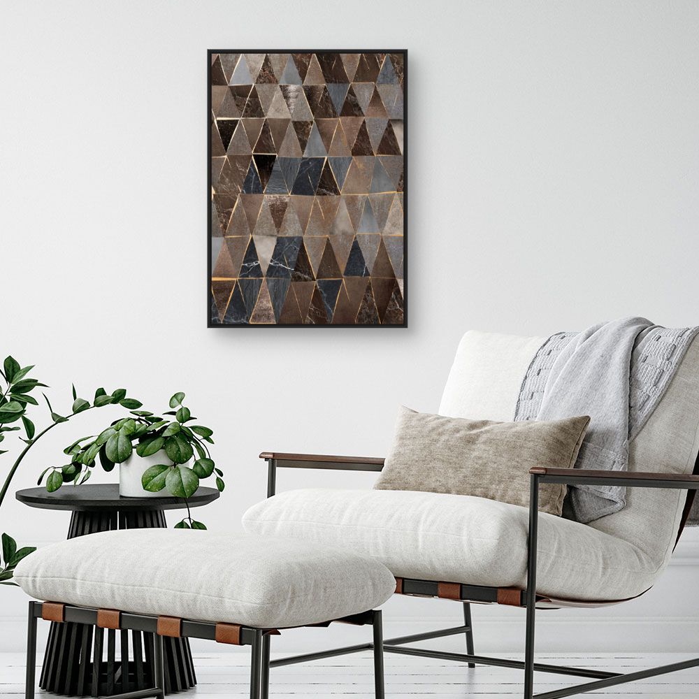 Tableau Triangles élégants