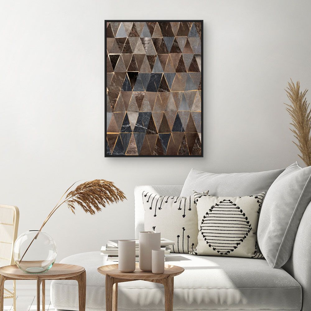 Tableau Triangles élégants