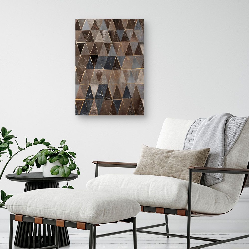 Tableau Triangles élégants