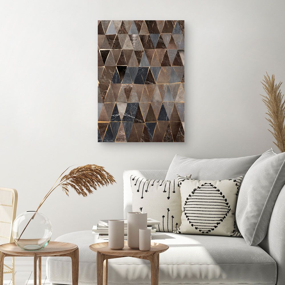 Tableau Triangles élégants