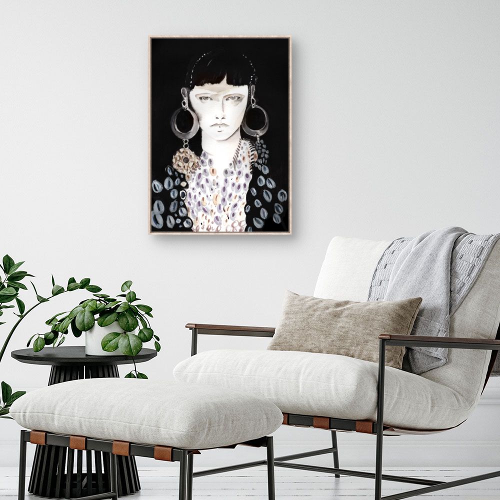 Tableau Portrait stylisé