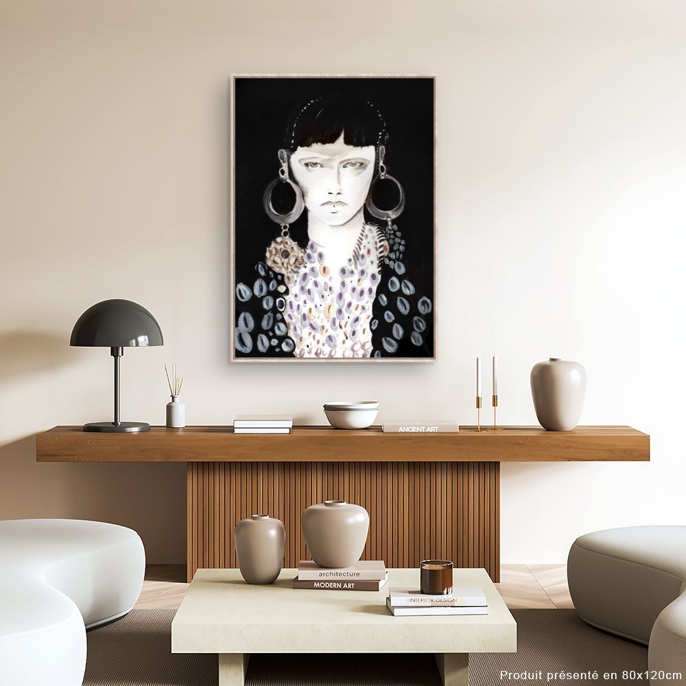 Tableau Portrait stylisé