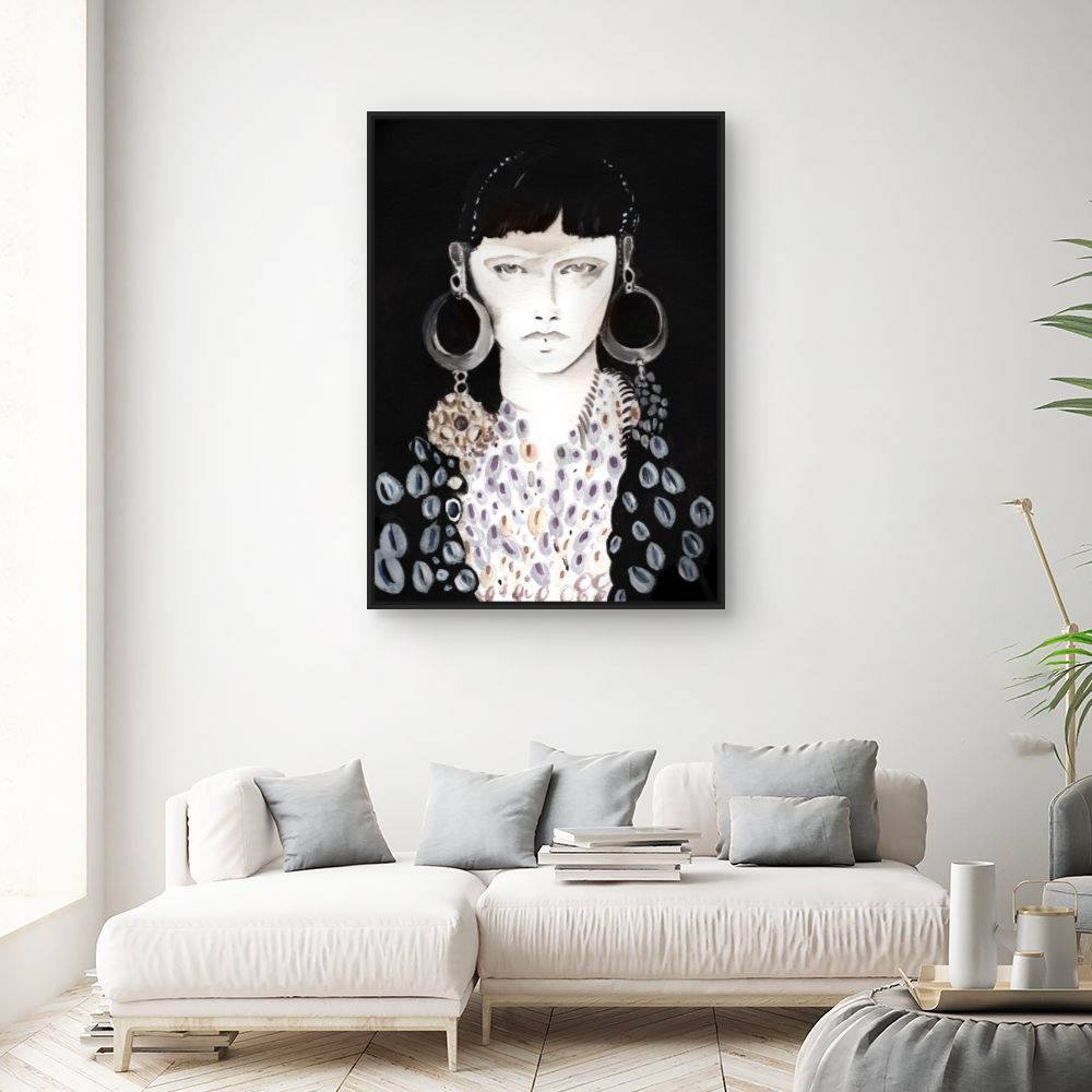Tableau Portrait stylisé