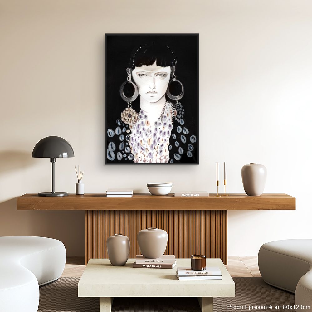 Tableau Portrait stylisé
