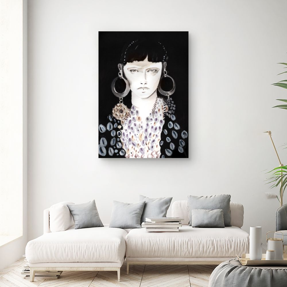 Tableau Portrait stylisé
