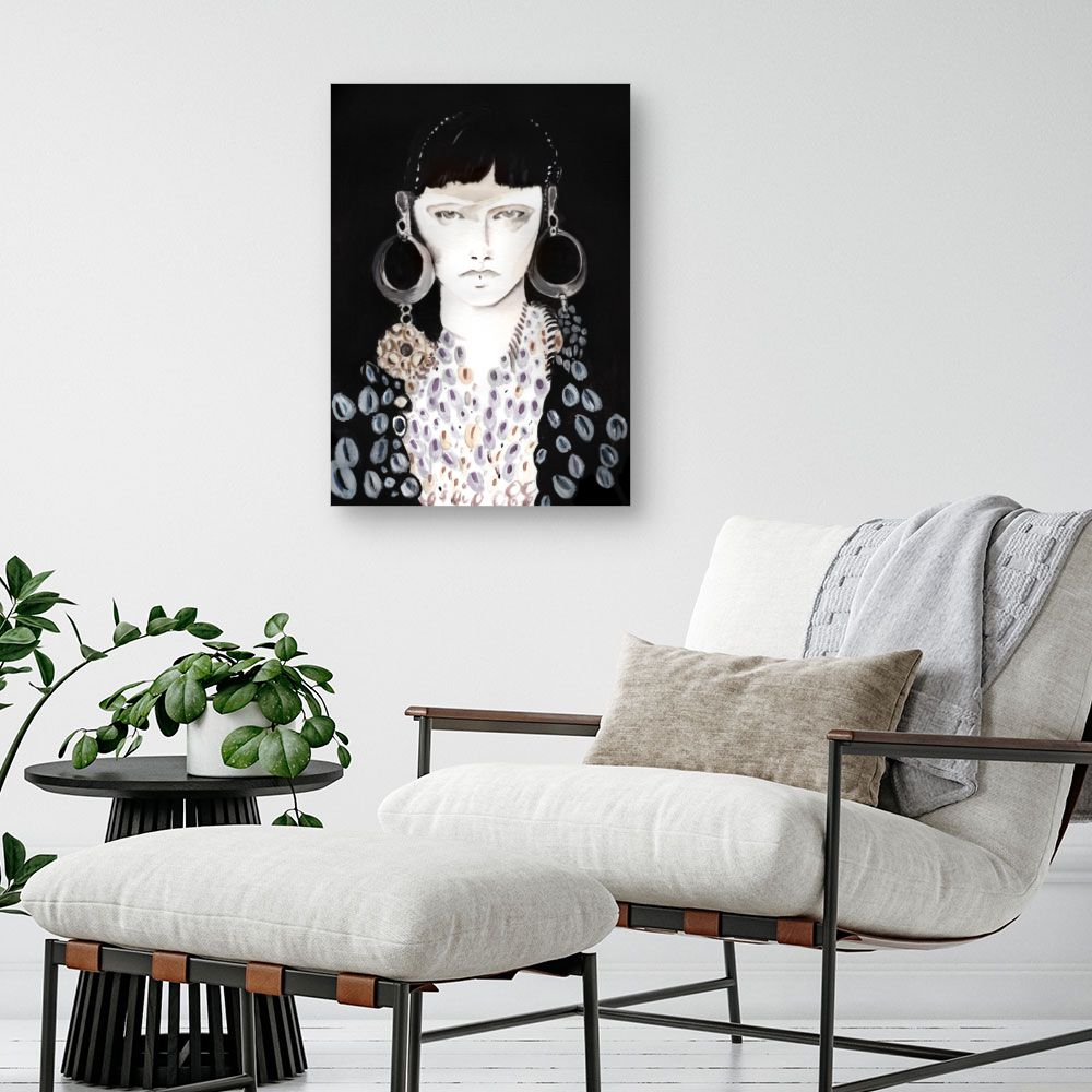 Tableau Portrait stylisé