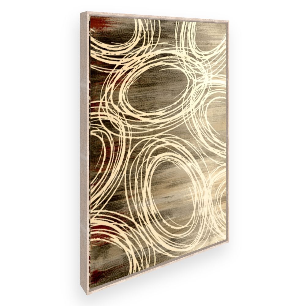 Toile Tourbillons abstraits