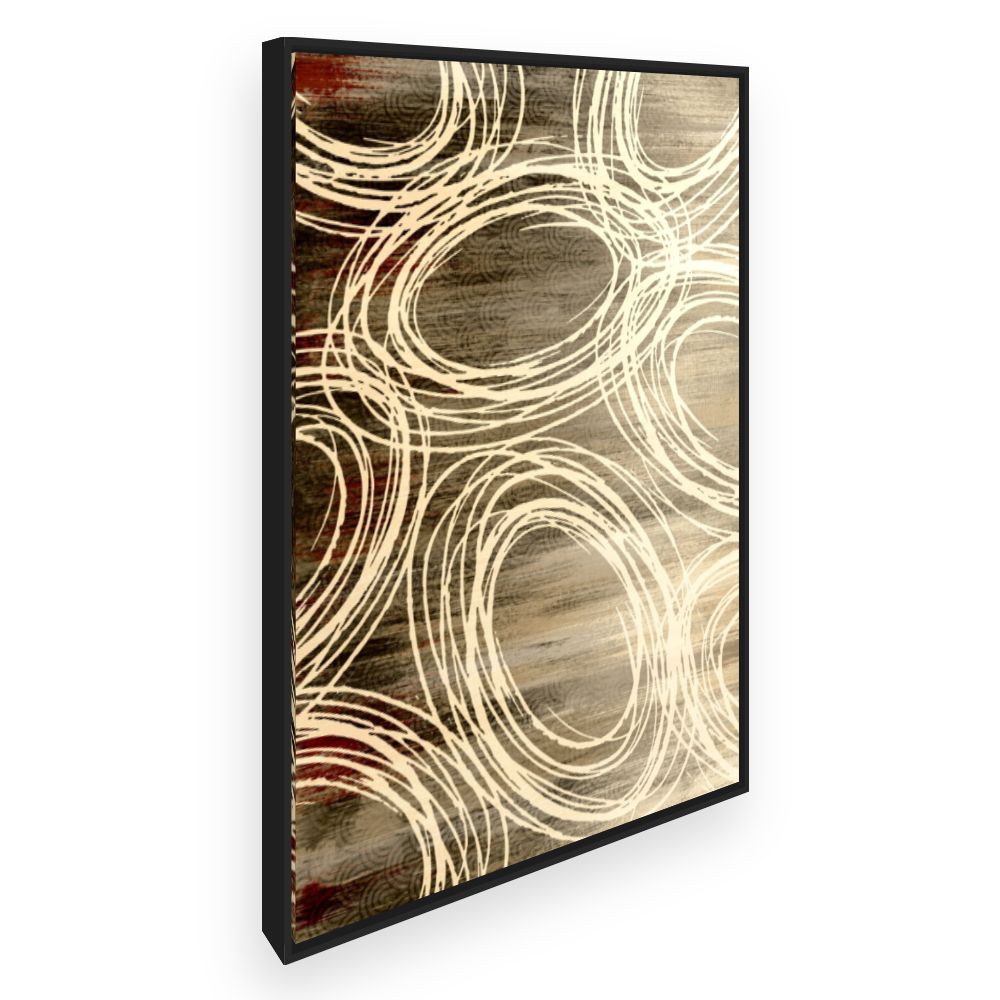 Toile Tourbillons abstraits