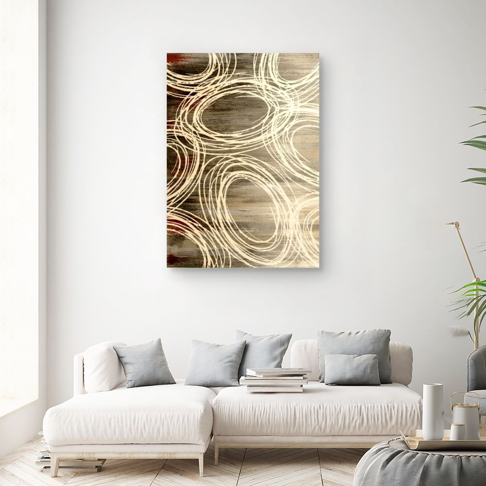 Tableau Tourbillons abstraits