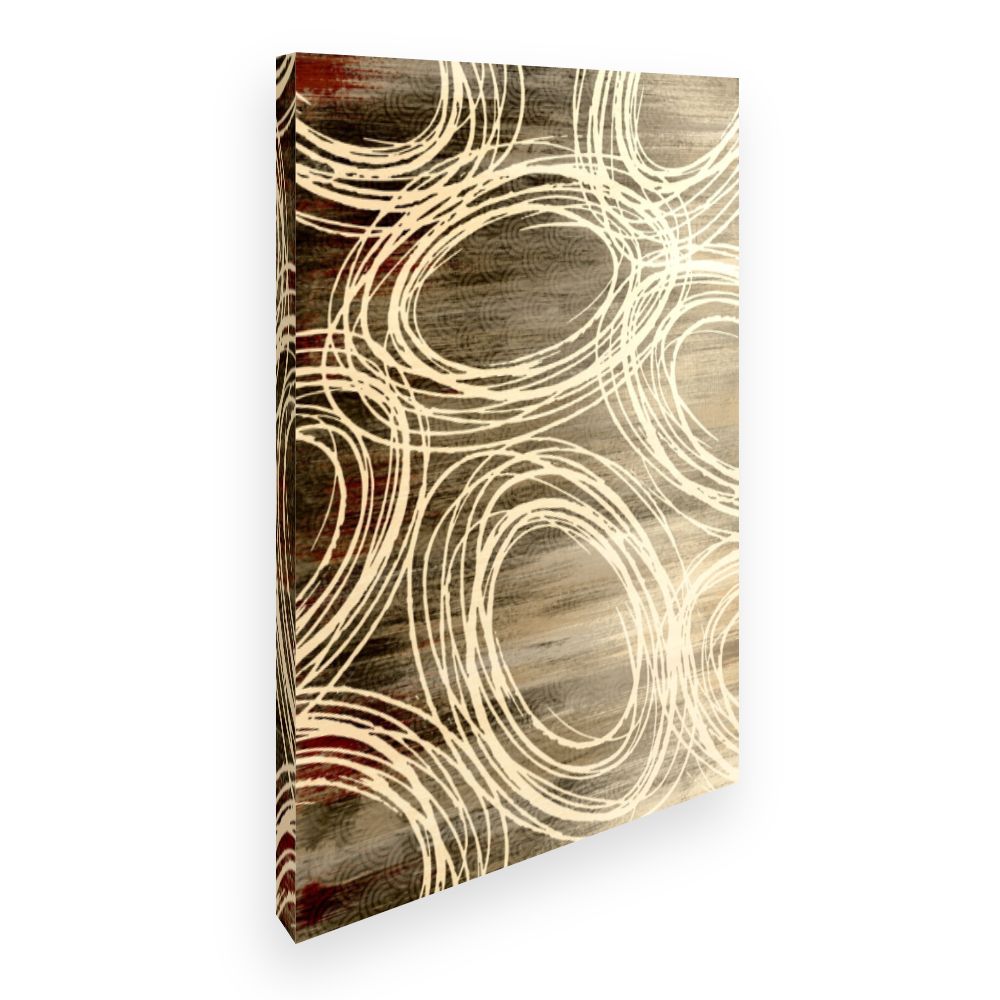 Toile Tourbillons abstraits