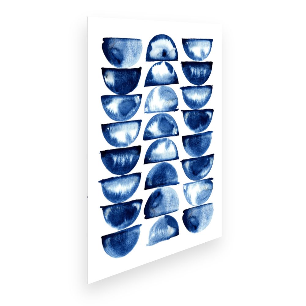 Affiche Formes fluides intrigantes