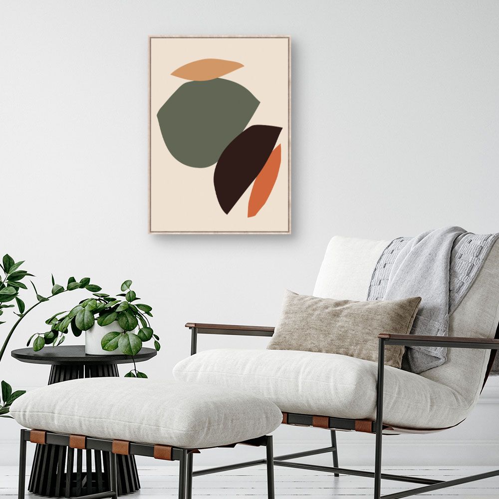 Tableau Formes abstraites naturelles