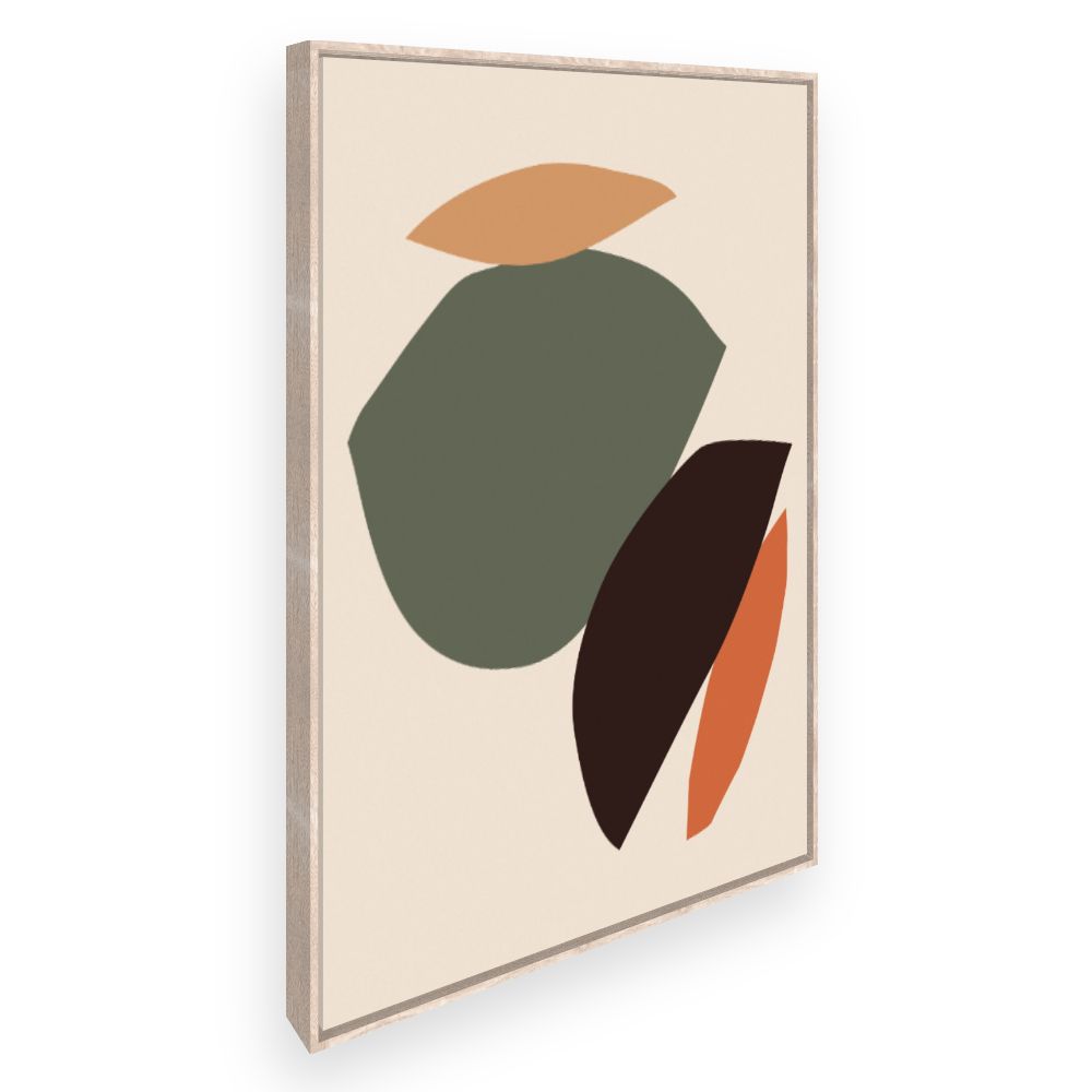 Toile Formes abstraites naturelles