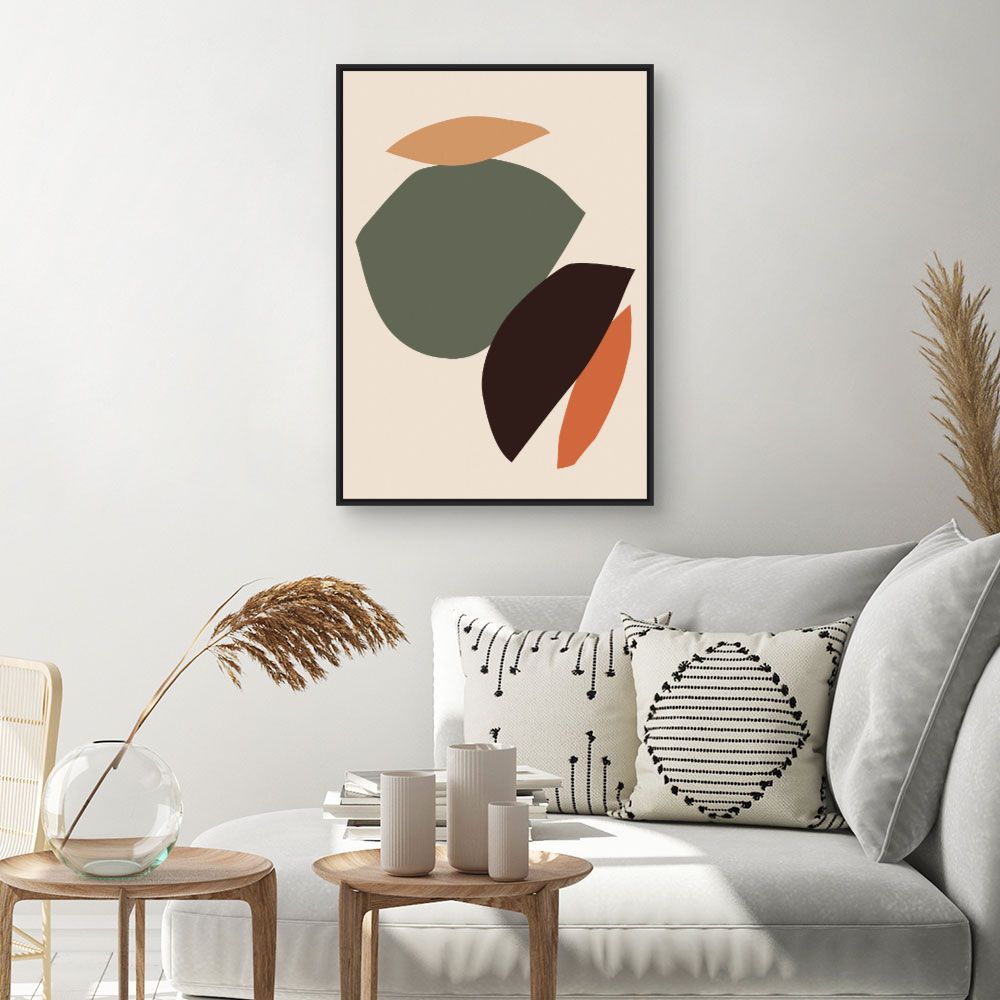 Tableau Formes abstraites naturelles