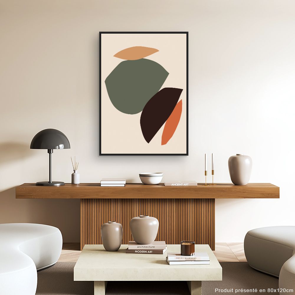 Tableau Formes abstraites naturelles