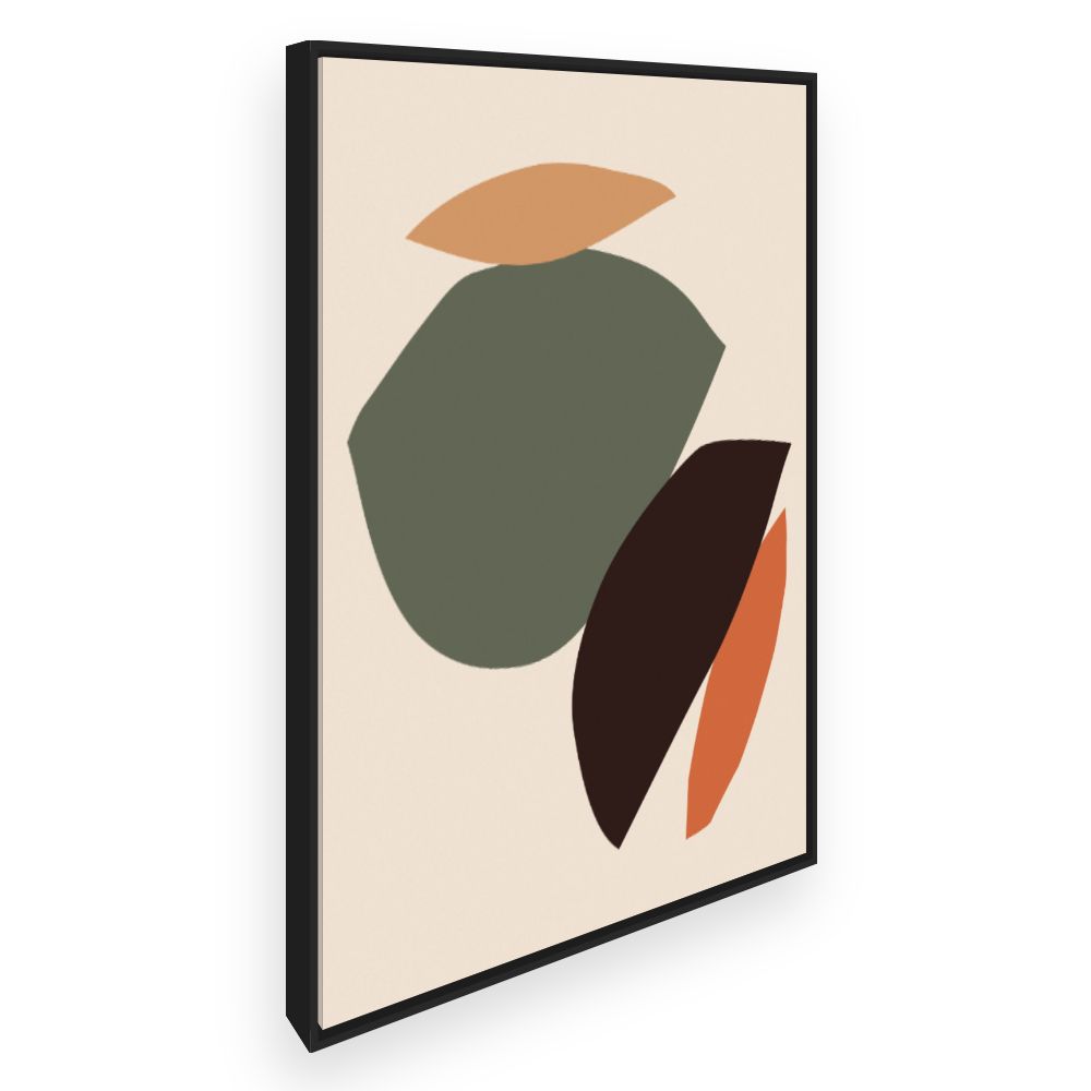 Toile Formes abstraites naturelles