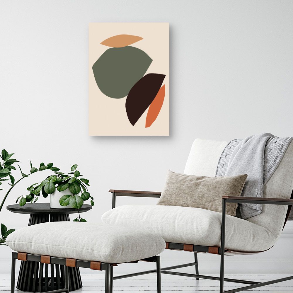 Tableau Formes abstraites naturelles