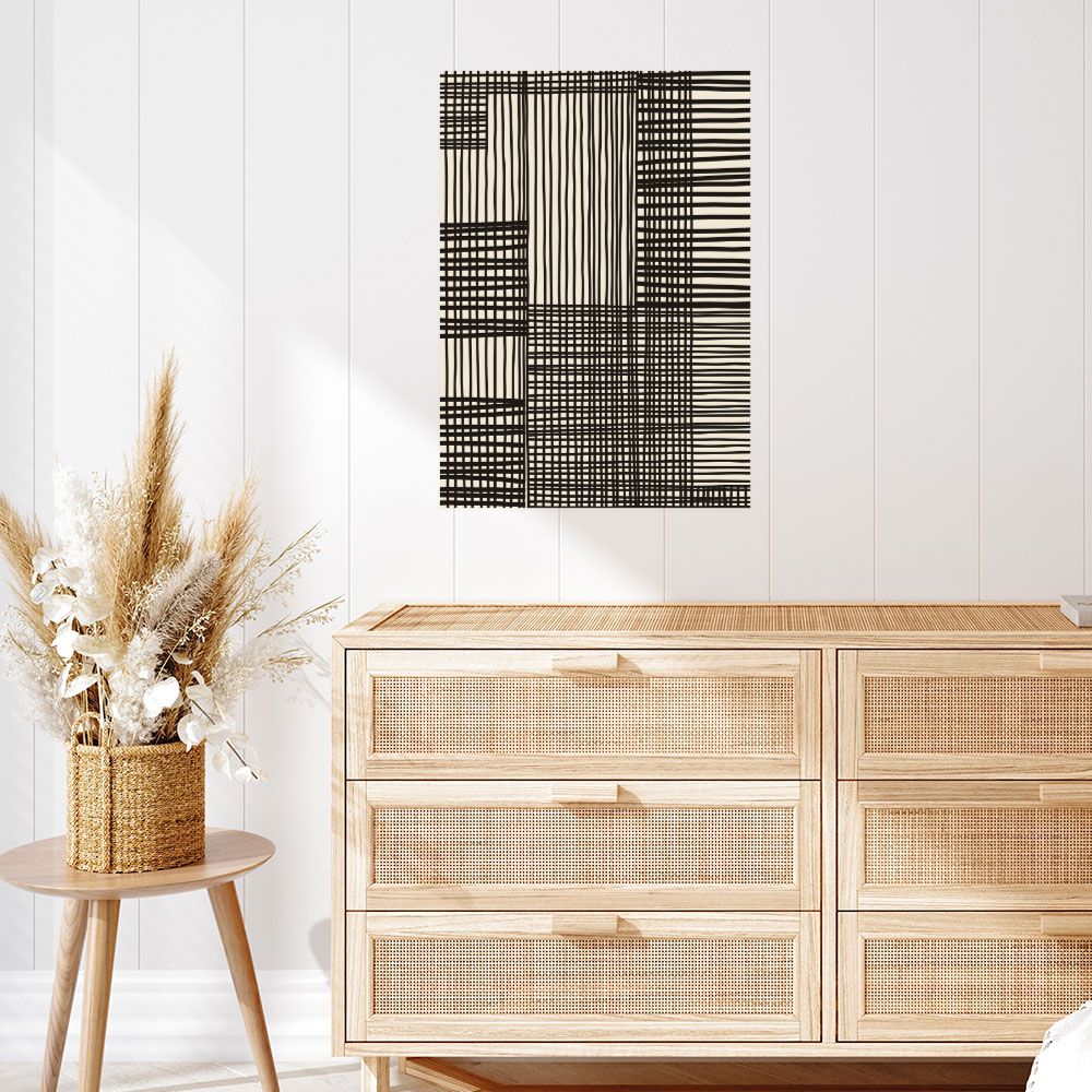 Affiche Lignes entrecroisées