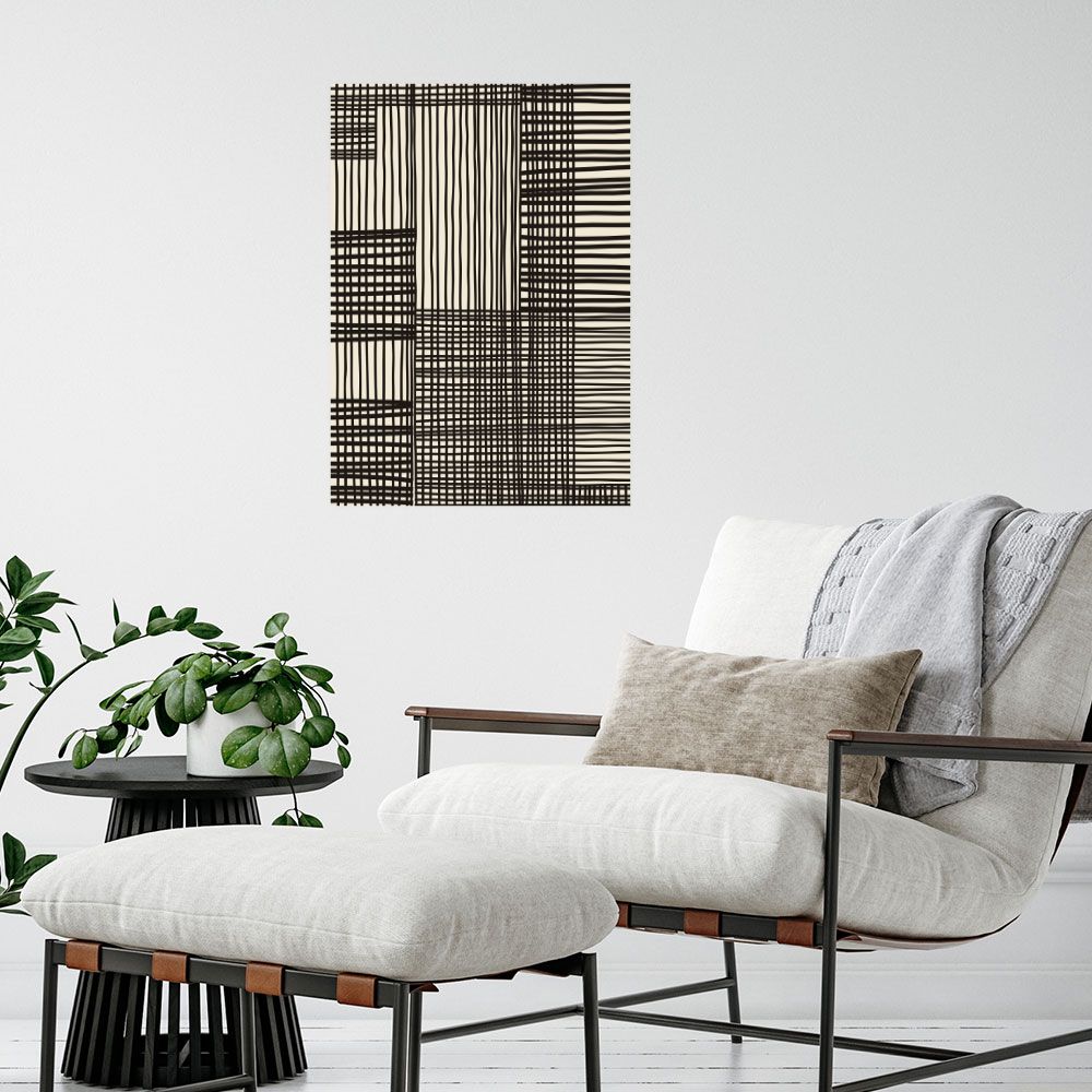 Affiche Lignes entrecroisées