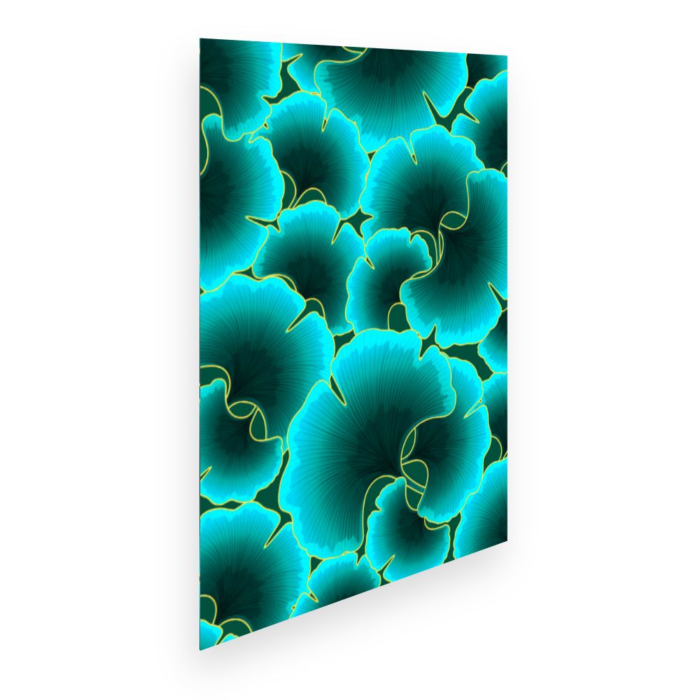 Affiche Fleurs lumineuses