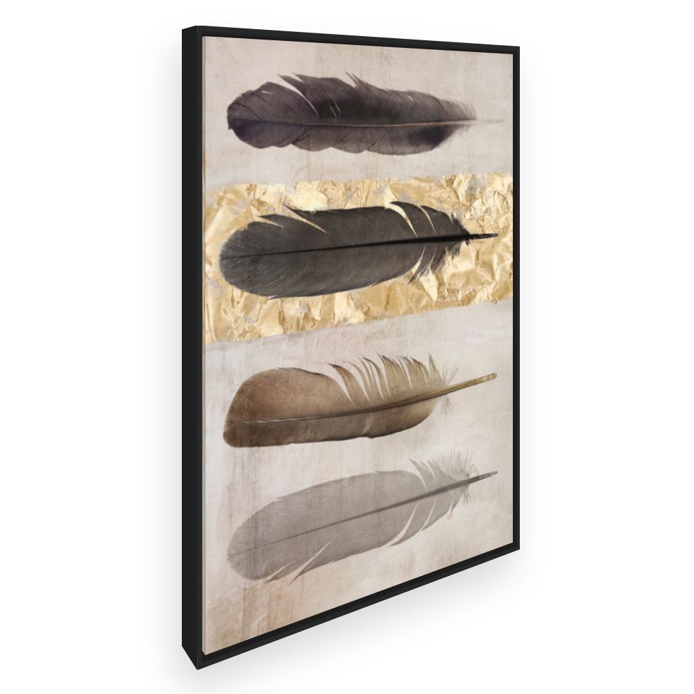 Toile Plumes élégantes