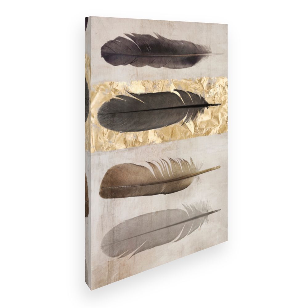 Toile Plumes élégantes