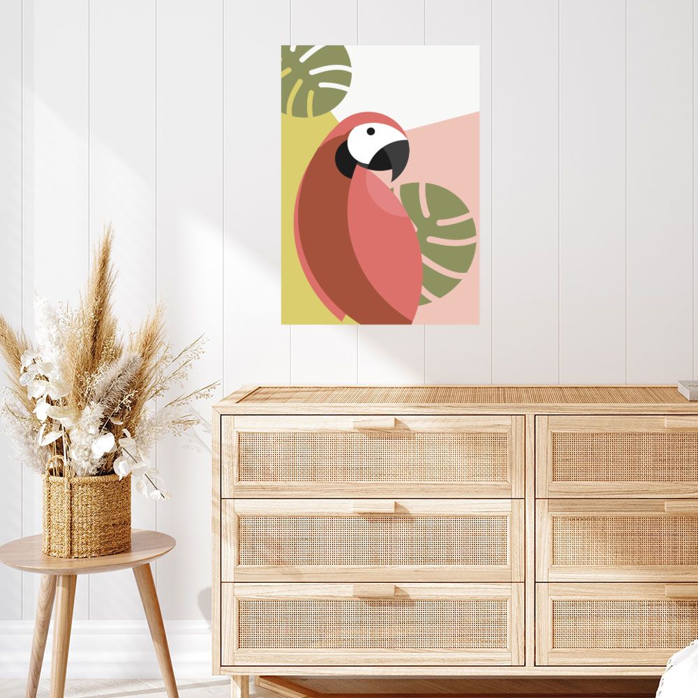 Affiche Perroquet exotique