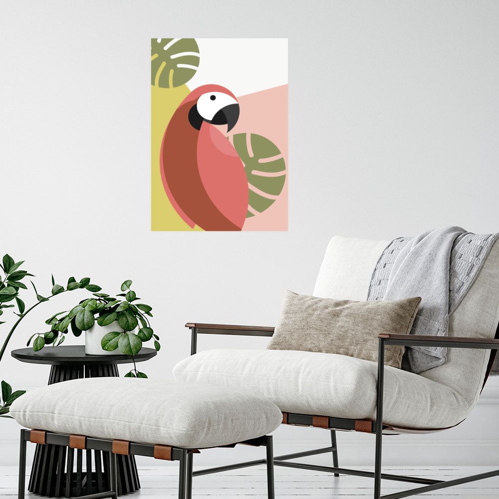 Affiche Perroquet exotique