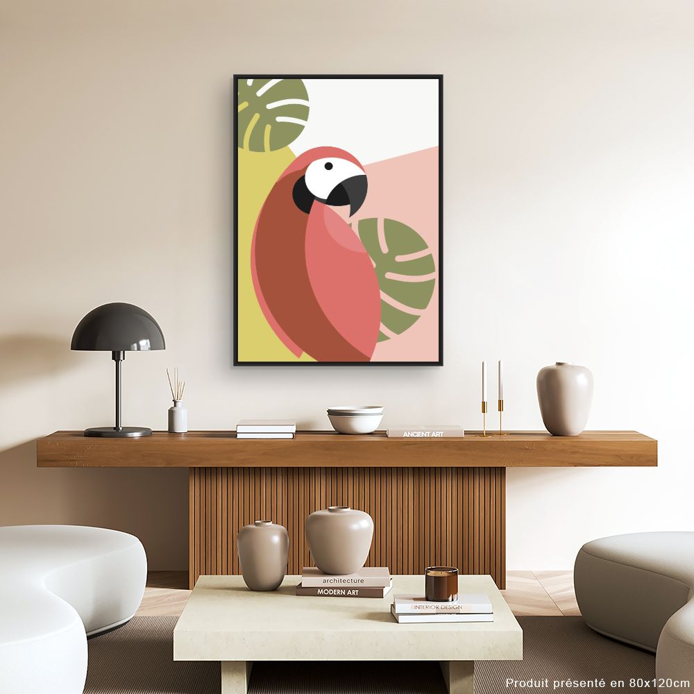 Tableau Perroquet exotique