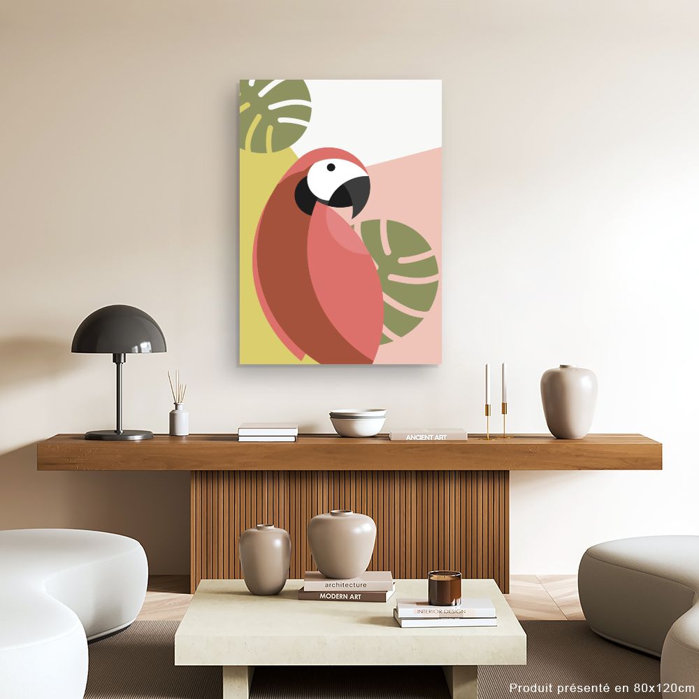 Tableau Perroquet exotique