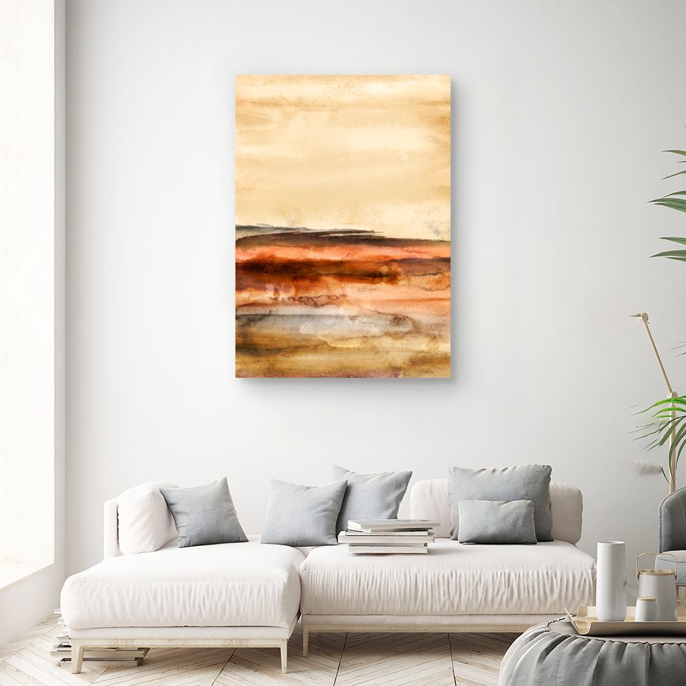 Tableau Paysage abstrait chaleureux