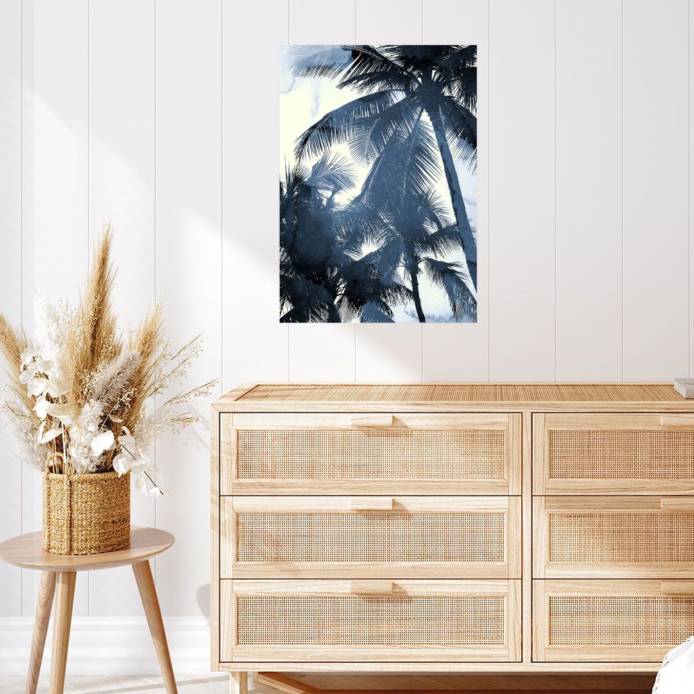 Affiche Palmiers exotiques