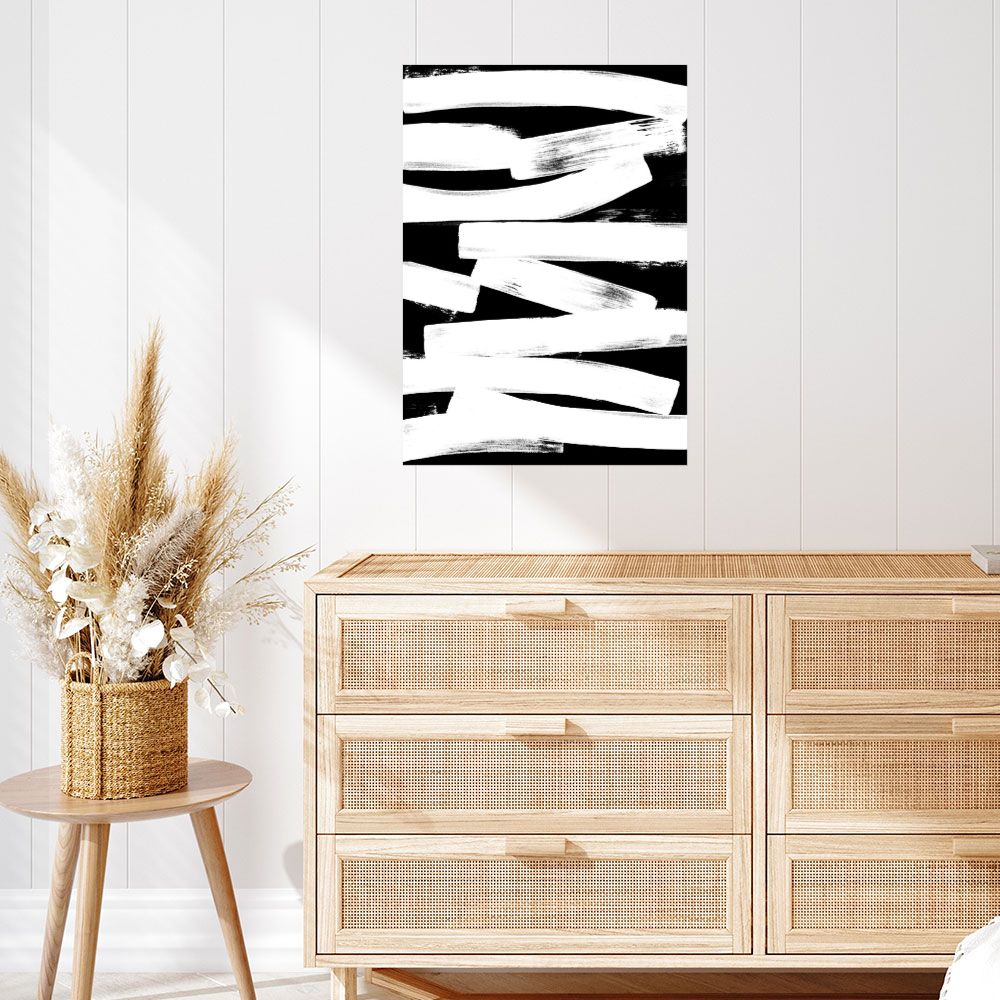 Affiche Traits abstraits