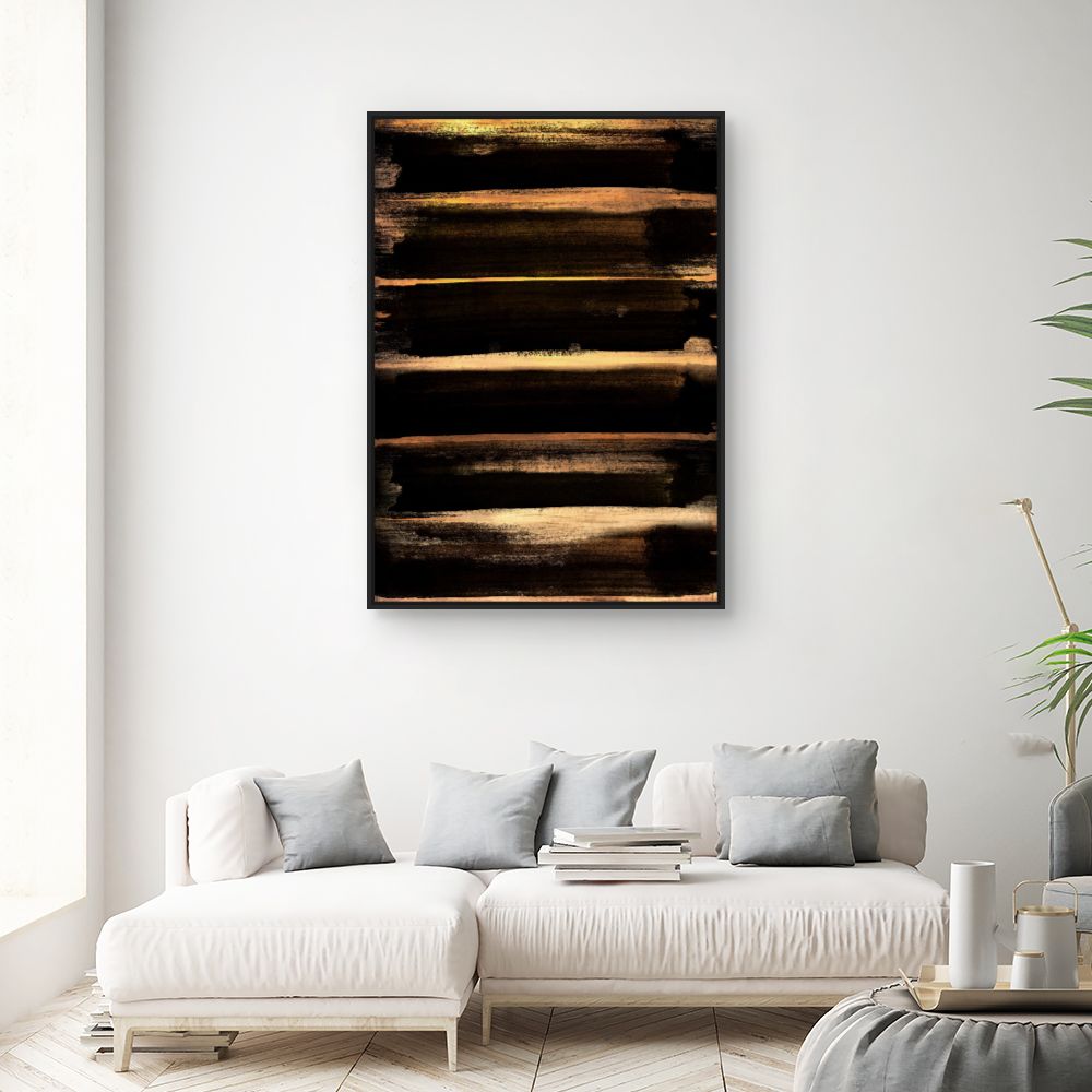 Tableau Effet bois sombre