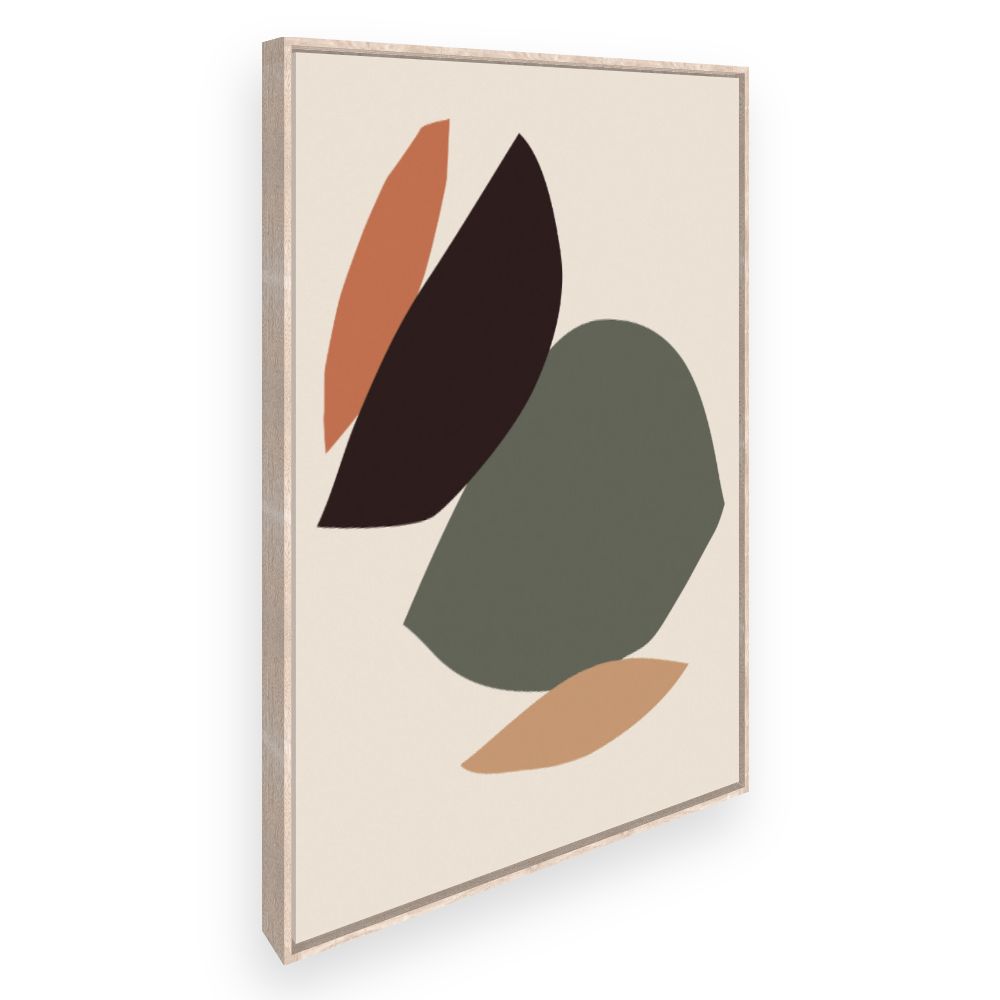 Toile Formes abstraites organiques