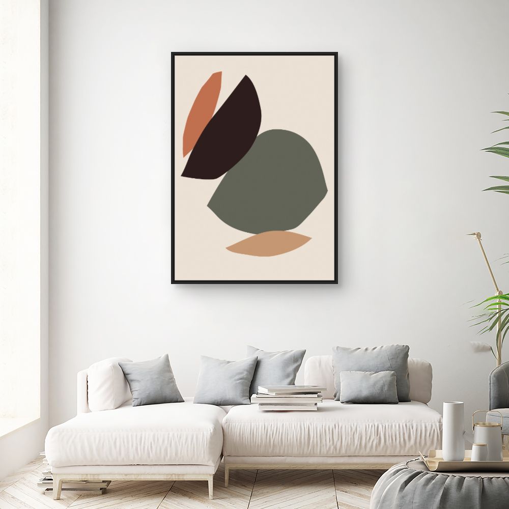 Tableau Formes abstraites organiques