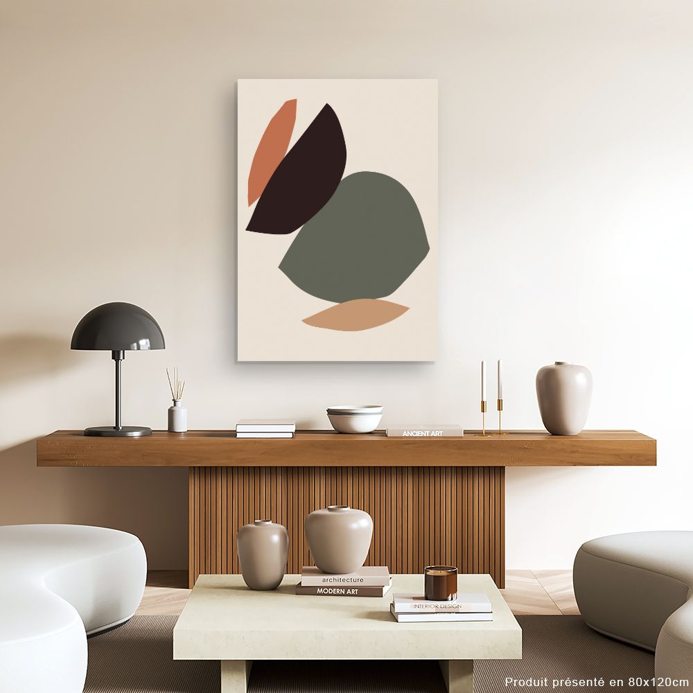 Tableau Formes abstraites organiques