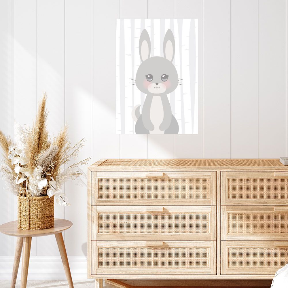 Affiche Lapin adorable
