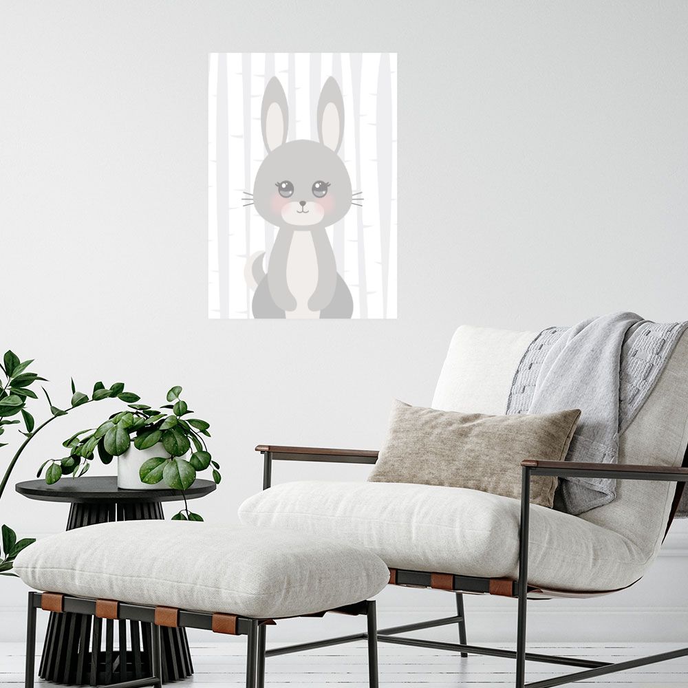 Affiche Lapin adorable