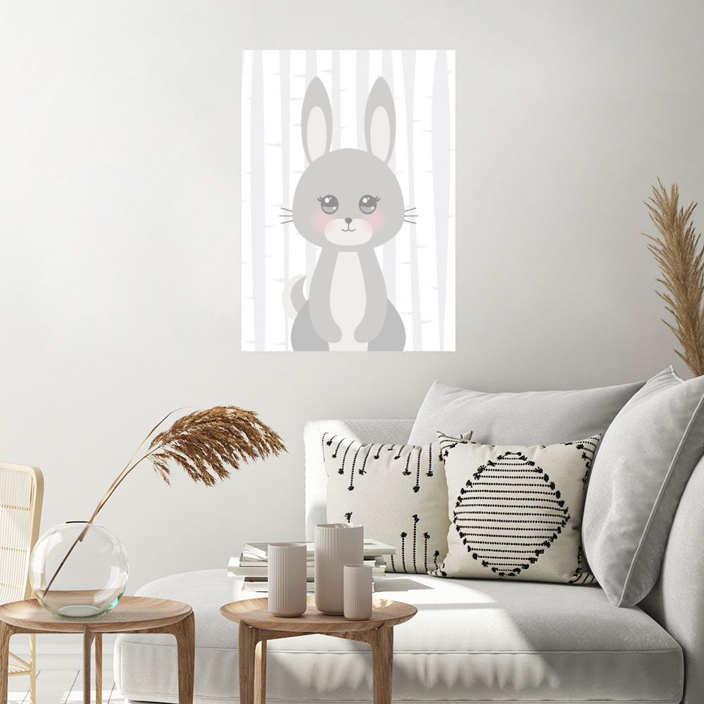 Affiche Lapin adorable