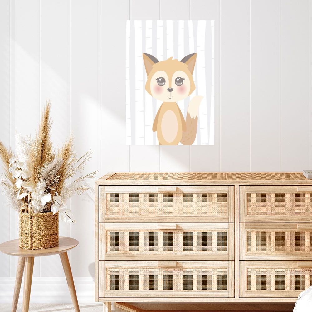 Affiche Renard adorable