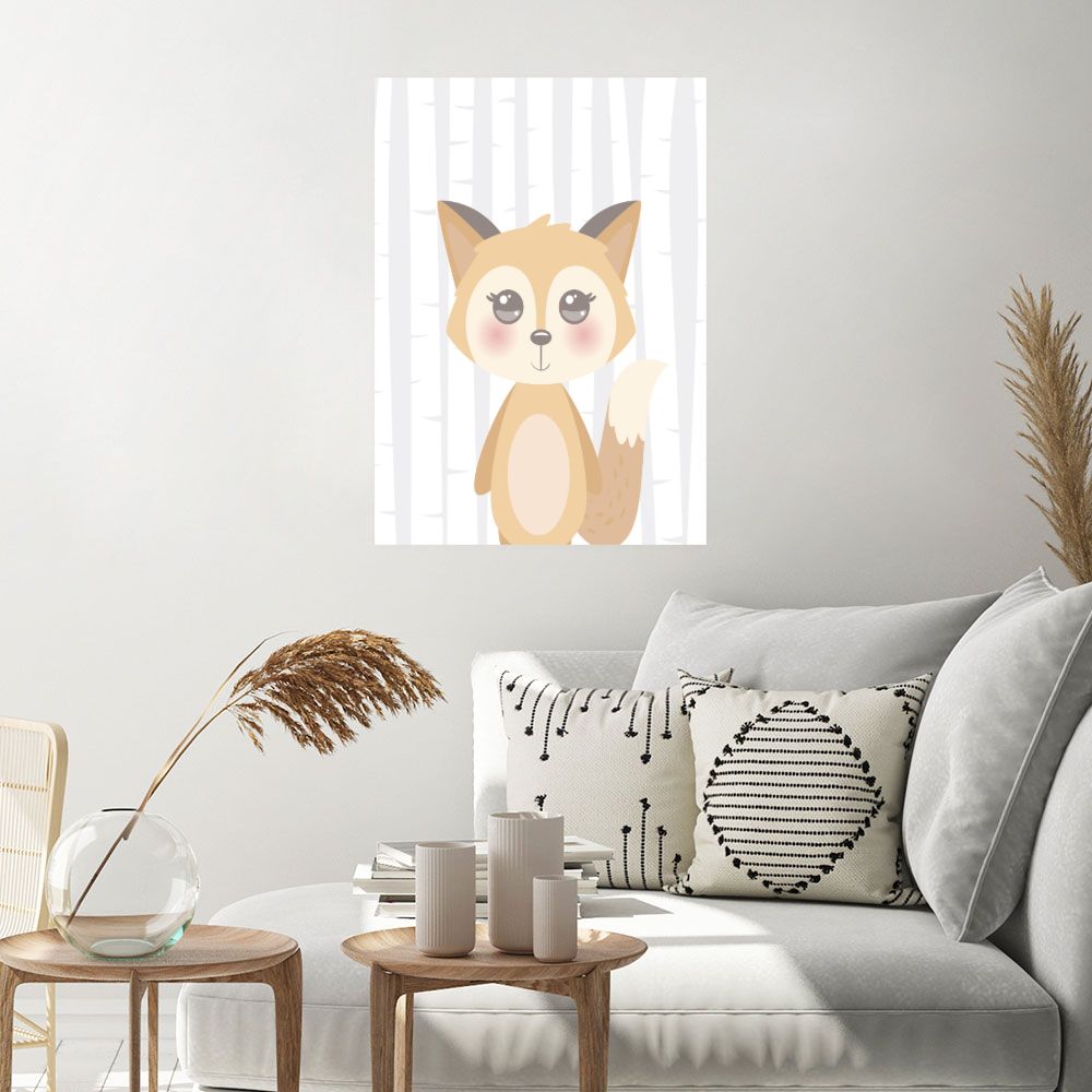 Affiche Renard adorable