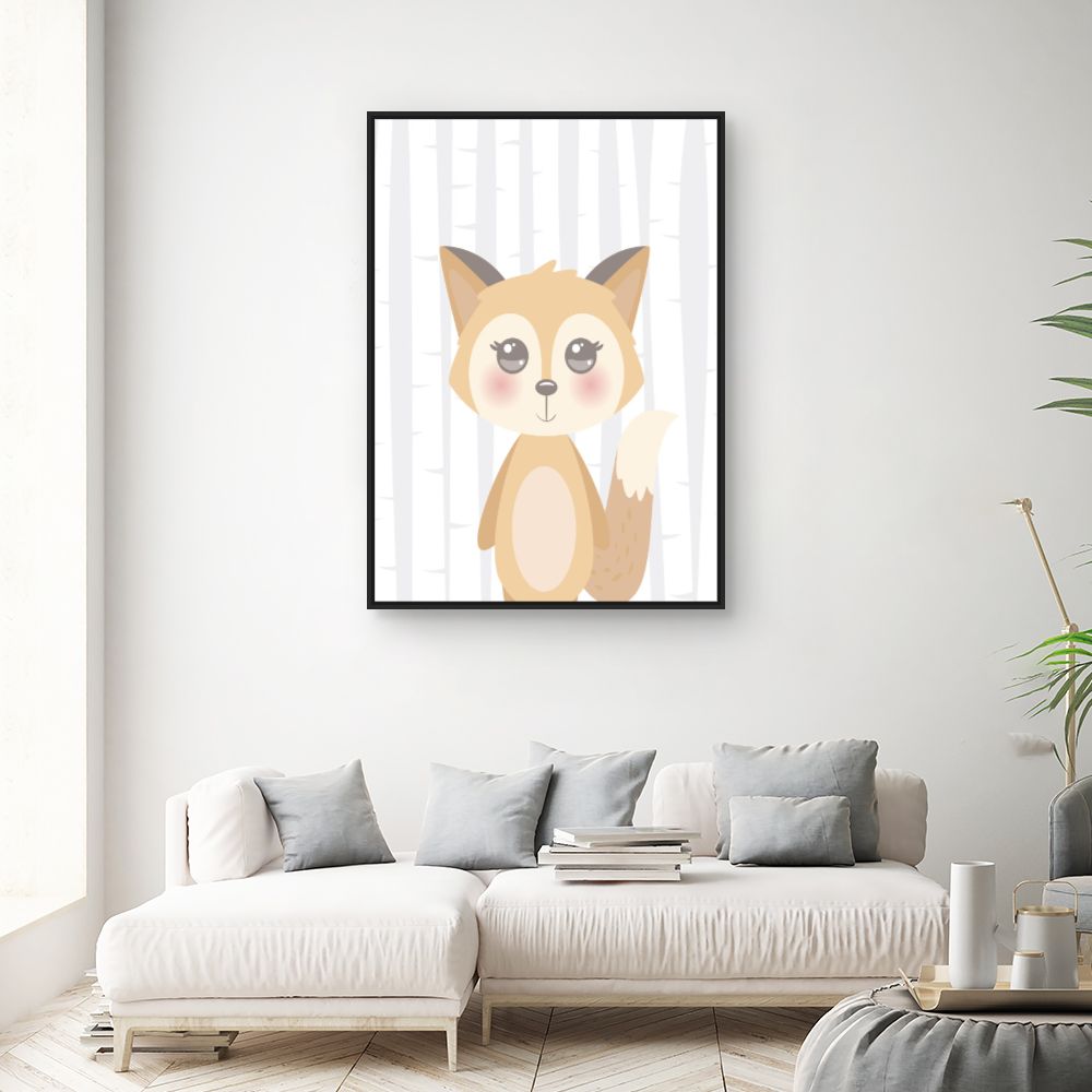 Tableau Renard adorable