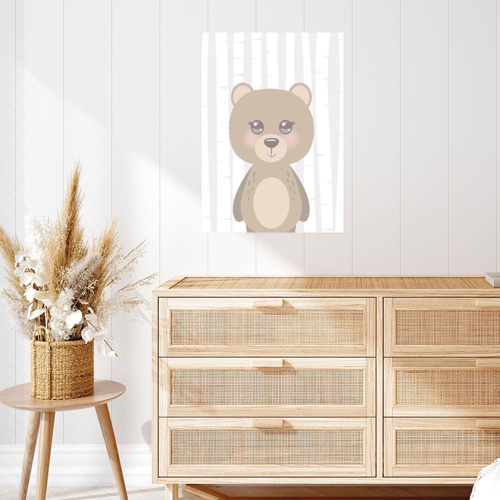 Affiche Ours adorable