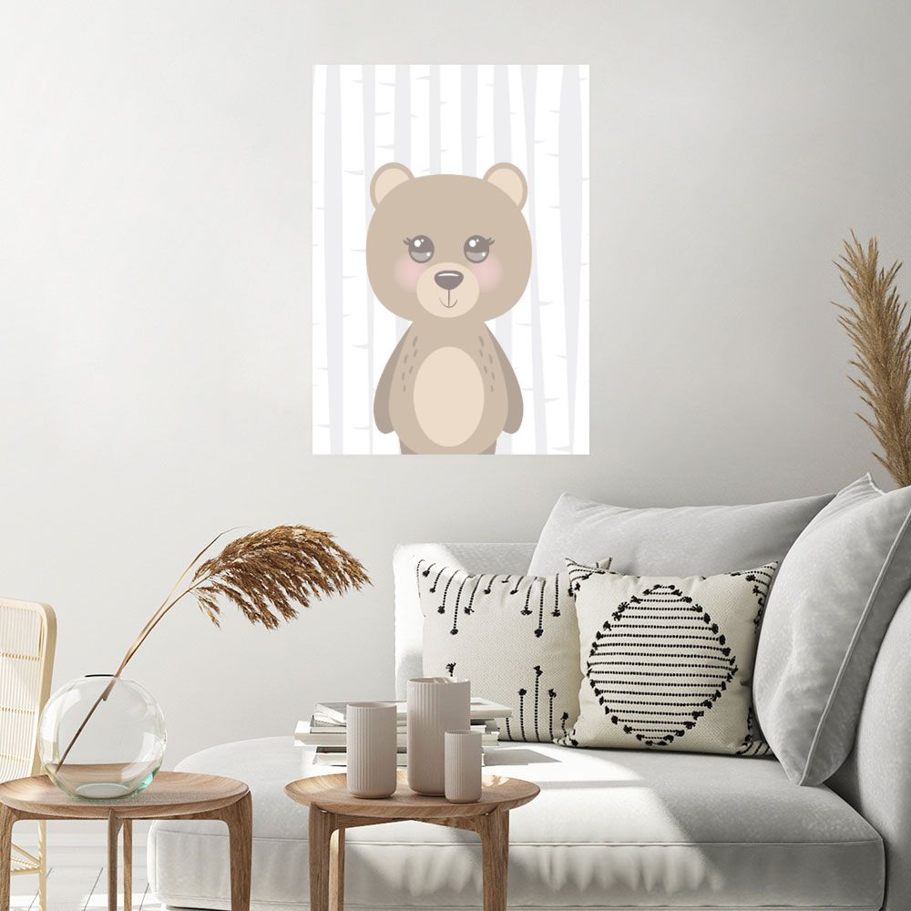 Affiche Ours adorable