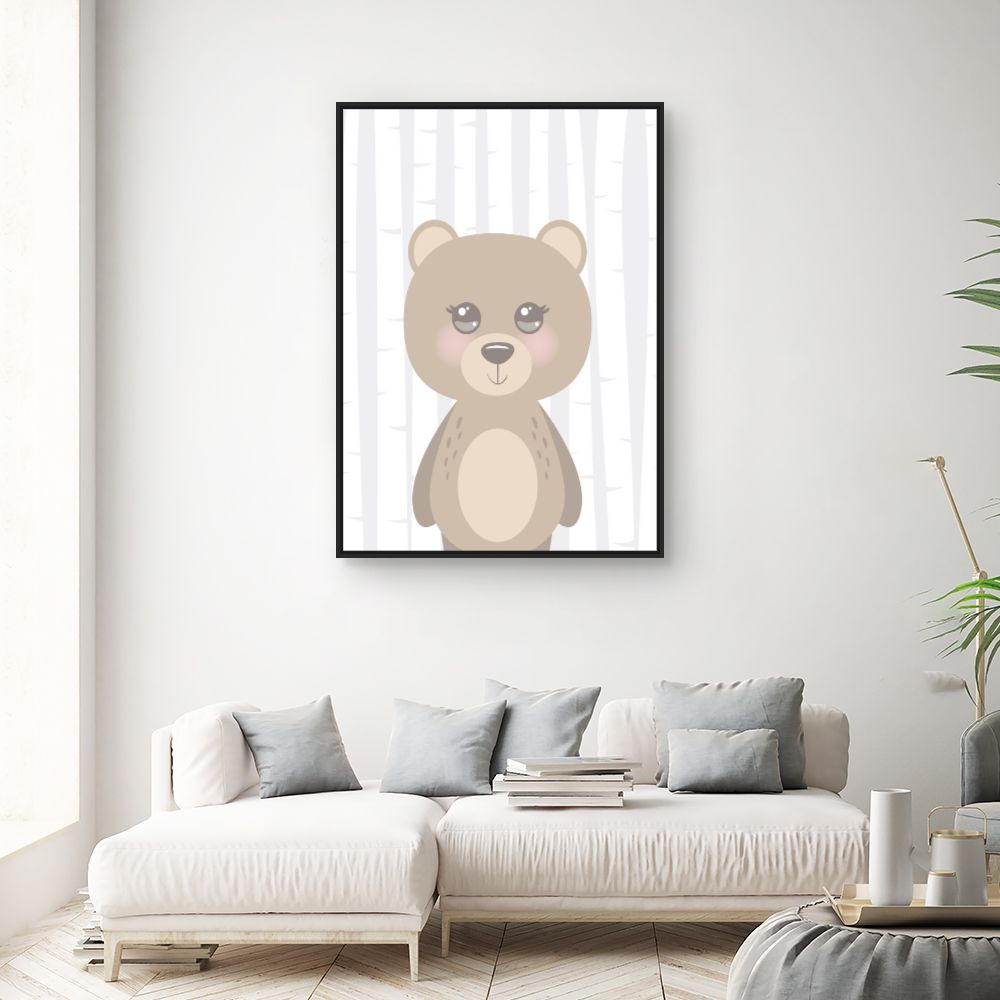 Tableau Ourson mignon