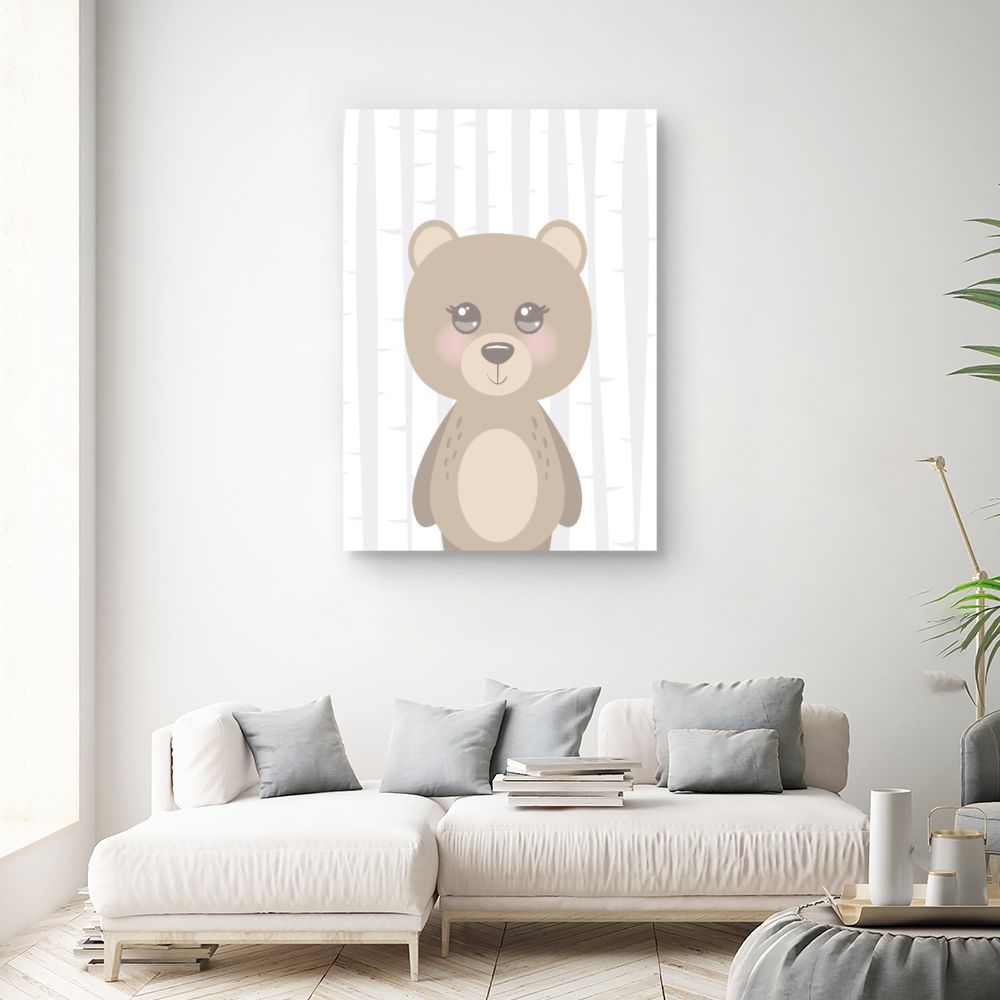 Tableau Ourson mignon
